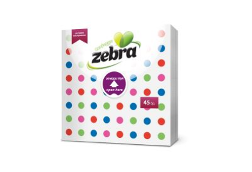 ZEBRA ΧΑΡΤΟΠΕΤΣΕΤΕΣ 33x33cm EASY OPEN - (45τεμ.)