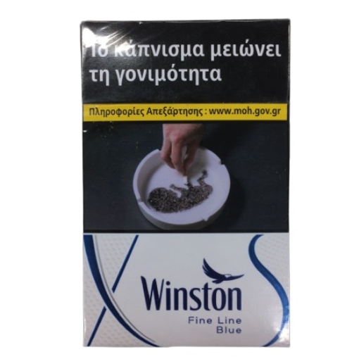 WINSTON FINE LINE ΜΠΛΕ 20ΑΡΙ