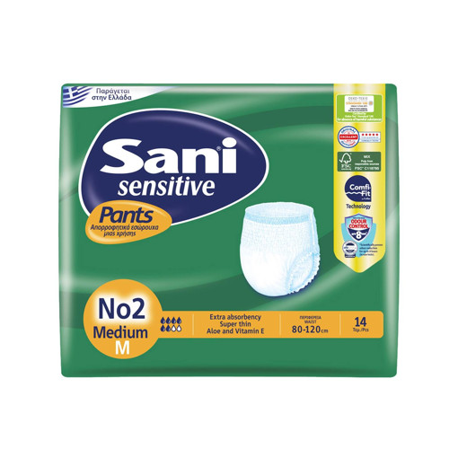 SANI PANTS ΑΚΡΑΤΕΙΑΣ MEDIUM 14τεμ.
