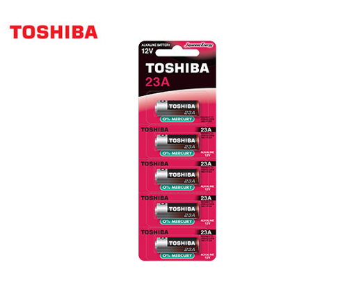 TOSHIBA ΜΠΑΤΑΡΙΑ  (5τεμ.) - (23A) - (ΜΕ ΦΟΡΟ 0,02€)