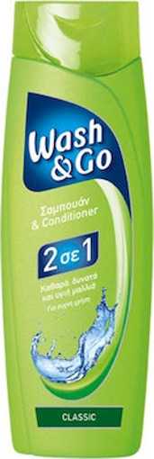 WASH & GO SHAMPOO 2in1 400ml - (CLASSIC)