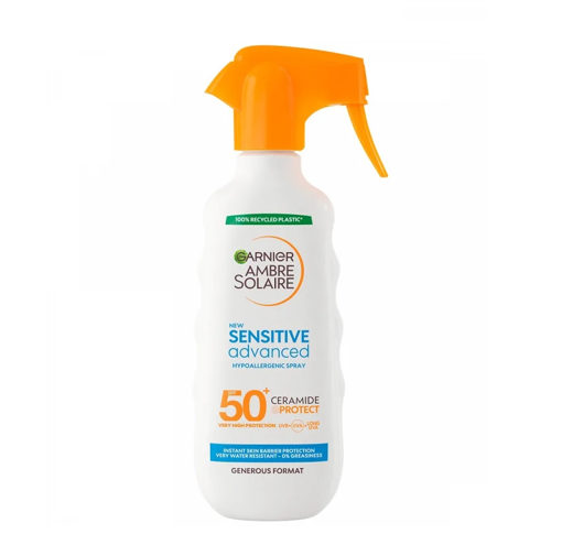 GARNIER AMBRE SOLAIRE SENSITIVE ADVANCED ΑΔΙΑΒΡΟΧΟ ΑΝΤΗΛΙΑΚΟ ΣΩΜΑΤΟΣ SPF50 SPRAY 300ml