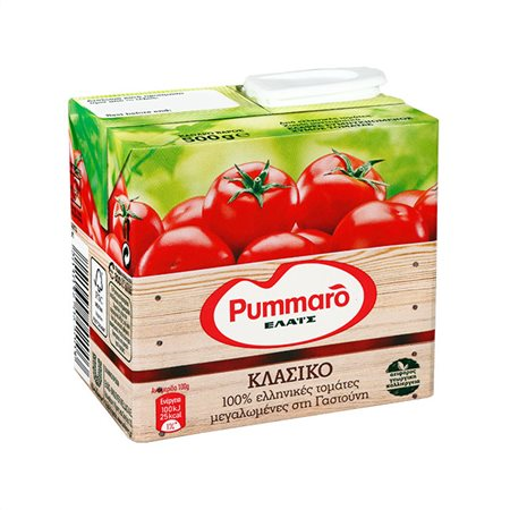 PUMMARO PASSATA ΚΛΑΣΙΚΗ ΜΕ ΚΑΠΑΚΙ - (500gr.)