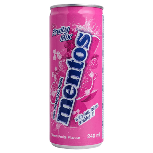 MENTOS NON-SPARKLING DRINK 240ml - (FRUITY MIX)