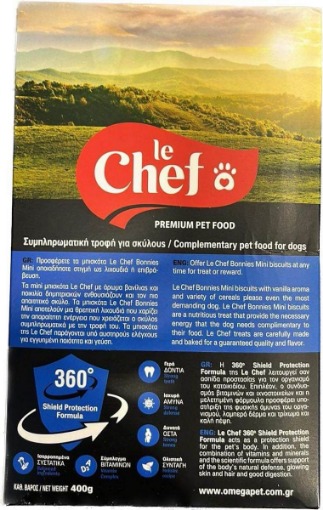 LE CHEF ΜΠΙΣΚΟΤΑ ΜΙΝΙ 400gr