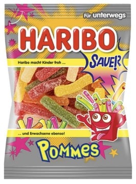 HARIBO ΖΑΧΑΡΩΤΑ 100gr. - (SAURE POMMES)
