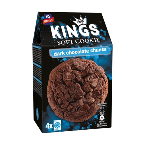 ΑΛΛΑΤΙΝΗ SOFT KINGS COOKIE 160gr. - (DARK CHOCOLATE)
