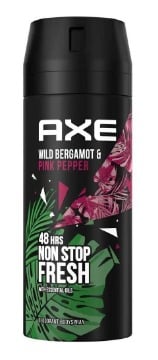 AXE ΑΠΟΣΜΗΤΙΚΟ SPRAY 48h 150ml - (WILD BERGAMOT & PINK PEPPER)