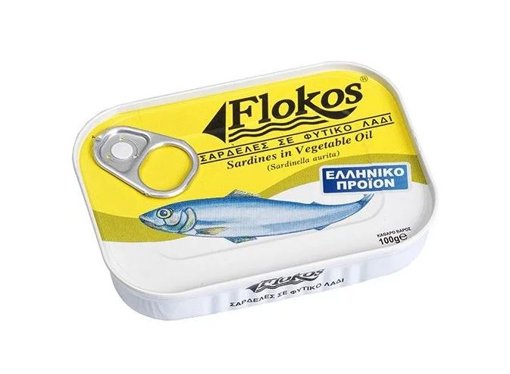 FLOKOS ΣΑΡΔΕΛΑ 100gr - (ΣΕ ΛΑΔΙ)