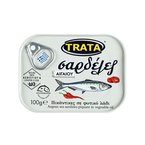 ΤΡΑΤΑ ΣΑΡΔΕΛΑ 100gr - (ΠΙΚΑΝΤΙΚΗ)