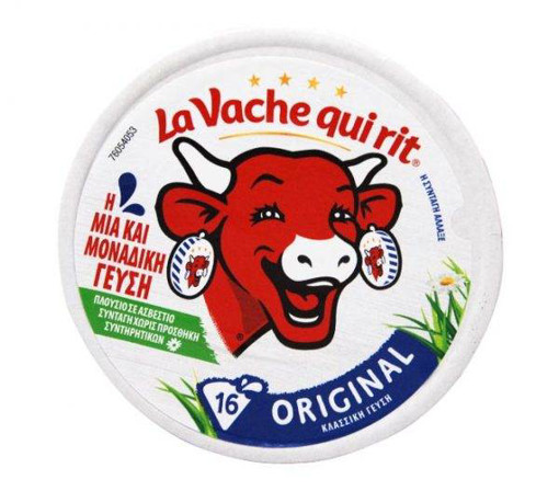 LA VACHE QUI RIT  ORIGINAL  ΤΡΙΓΩΝΑΚΙΑ 16 μερίδες 256gr