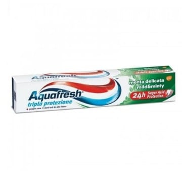 AQUAFRESH MENTA DELICATE 75ml