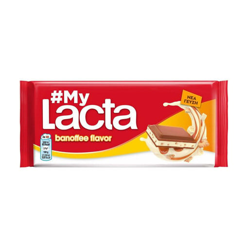 ΣΟΚΟΛΑΤΑ LACTA BANOFFEE 105g