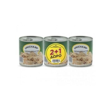ΣΕΤ ΜΑΝΙΤΑΡΙΑ ΤΕΜΑΧΙΣΜΕΝΑ 185g 2+1 ΔΩΡΟ UNICHAMP