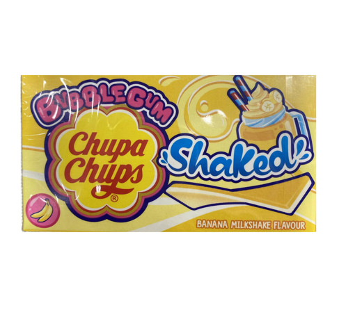 CHUPA CHUPS SHAKED BUBBLEGUM 30gr - (BANANA)