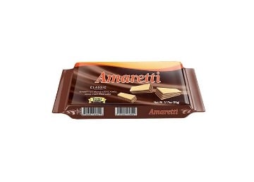 AMARETTI ΓΚΟΦΡΕΤΑ ΜΕ ΓΕΜΙΣΗ ΚΡΕΜΑ ΚΑΚΑΟ 90gr - (CLASSIC)