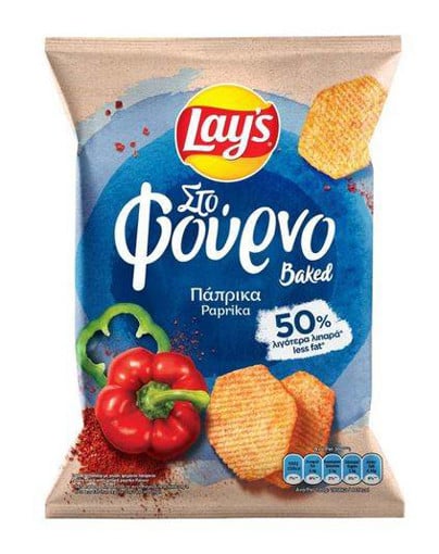 LAYS ΠΑΤΑΤΑΚΙΑ ΦΟΥΡΝΟΥ ΠΑΠΡΙΚΑ 105g