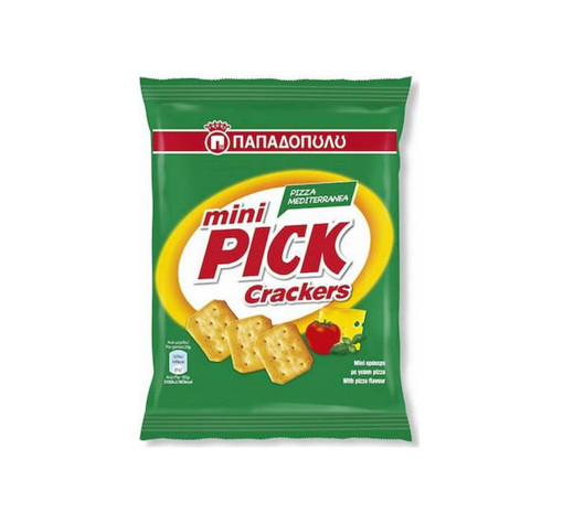 ΠΑΠΑΔΟΠΟΥΛΟΥ MINI PICK CRACKERS 70gr.- (PIZZA)