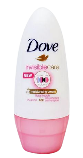 DOVE ΑΠΟΣΜΗΤΙΚΟ ROLL ON 48h 50ml - (INVISIBLE FLORAL)