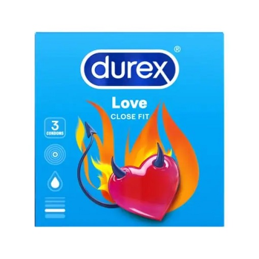 DUREX LOVE ΠΡΟΦΥΛΑΚΤΙΚΑ 3τμχ