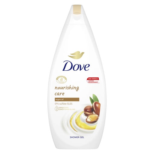 DOVE NOURISHING CARE ΑΦΡΟΛΟΥΤΡΟ 720ml - (ARGAN OIL)