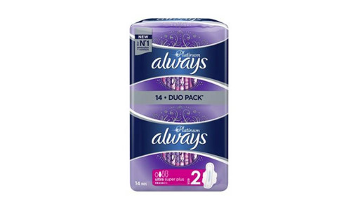 ALWAYS PLATINUM ULTRA SUPER PLUS DUO PACK (14τεμ.)