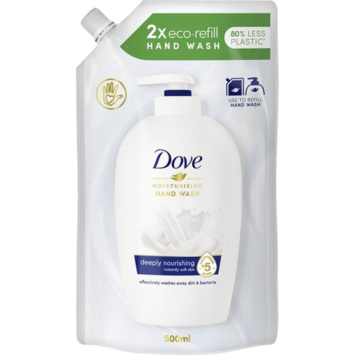 DOVE ΚΡΕΜΟΣΑΠΟΥΝΟ ΑΝΤΑΛΛΑΚΤΙΚΟ 500ml -(ORIGINAL)