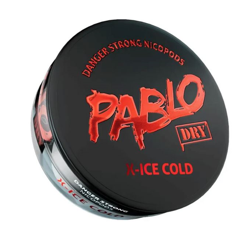PABLO X-ICE COLD DRY ΜΑΣΩΜΕΝΗ ΝΙΚΟΤΙΝΗ (ΧΩΡΙΣ ΚΑΠΝΟ) 12g