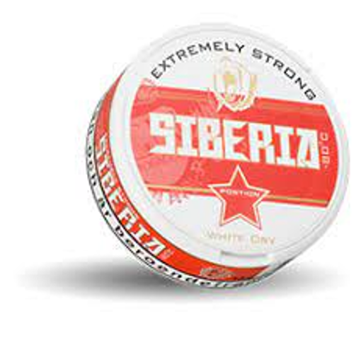 SIBERIA WHITE DRY EXTREMELY STRONG ΜΑΣΩΜΕΝΗ ΝΙΚΟΤΙΝΗ (ΧΩΡΙΣ ΚΑΠΝΟ) 13g