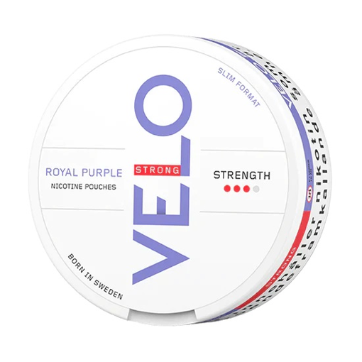 VELO ROYAL PURPLE ΜΑΣΩΜΕΝΗ ΝΙΚΟΤΙΝΗ (STRONG) 13g