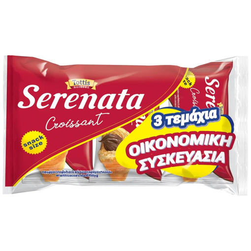 SERENATA ΚΡΟΥΑΣΑΝ ΚΑΚΑΟ 3x50gr