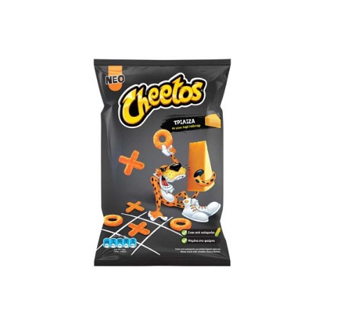 CHEETOS Σνάκ από Καλαμπόκι Τρίλιζα με γεύση Τυρί Τσένταρ 104γρ