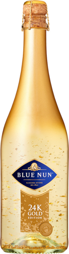 BLUE NUN 24K GOLD 750ml - (ΑΦΡΩΔΗΣ ΞΗΡΟΣ ΟΙΝΟΣ ΜΕ ΦΥΛΛΑ ΧΡΥΣΟΥ)