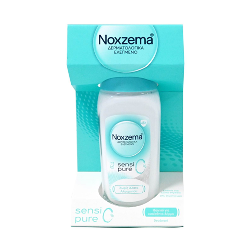 NOXZEMA ΑΠΟΣΜΗΤΙΚΟ ROLL ΟΝ 48h 50ml - (SENSIPURE 0%)  (ΓΥΑΛΙΝΟ)