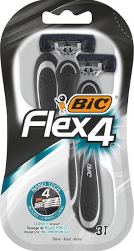 BIC FLEX 4 ΞΥΡΑΦΑΚΙΑ 3τεμ.