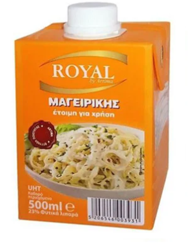 ROYAL ΦΥΤΙΚΗ ΚΡΕΜΑ ΜΑΓΕΙΡΙΚΗΣ (23%) 500ml