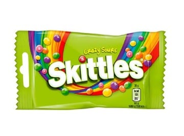 SKITTLES ΚΑΡΑΜΕΛΕΣ ΜΕ ΓΕΥΣΗ ΞΙΝΑ ΦΡΟΥΤΑ 38g