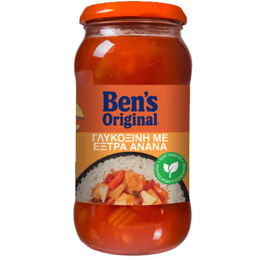 BENS ORIGINAL ΣΑΛΤΣΑ 450gr. - (ΓΛΥΚΟΞΙΝΗ ΜΕ ΕΞΤΡΑ ΑΝΑΝΑ)