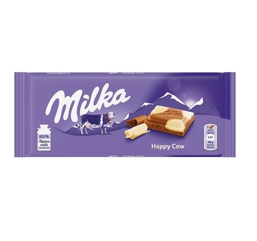 MILKA ΣΟΚΟΛΑΤΑ 100gr. - (HAPPY COWS)