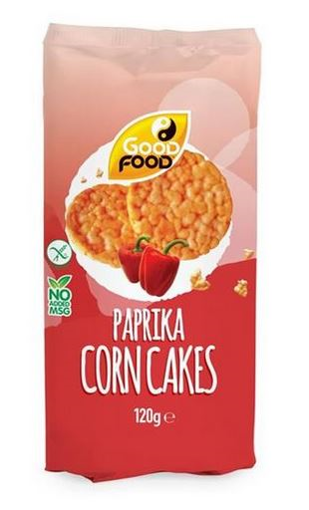 GOOD FOOD ΡΥΖΟΓΚΟΦΡΕΤΑ ΠΑΠΡΙΚΑ 120g