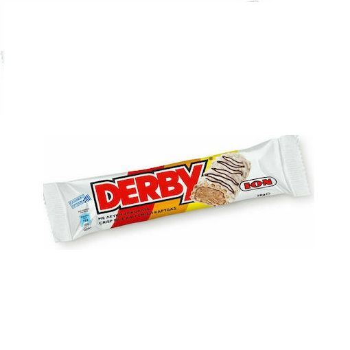 DERBY ΛΕΥΚΗ ΣΟΚΟΛΑΤΑ 38g (NR 9020)