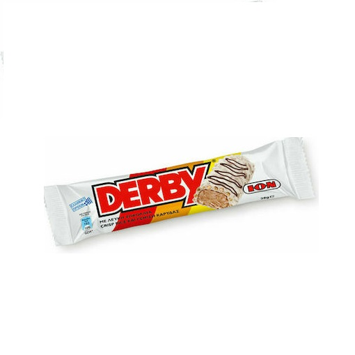 DERBY ΛΕΥΚΗ ΣΟΚΟΛΑΤΑ 38gr (NR 9020)