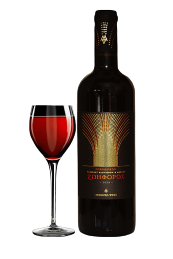 ΕΡΥΘΡΟΣ ΞΗΡΟΣ ΖΩΗΦΟΡΟΣ CABERNET MERLOT 750ml