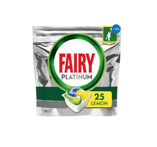 FAIRY CAPS  25τεμ. ALL IN ONE - (PLATINUM) LEMON