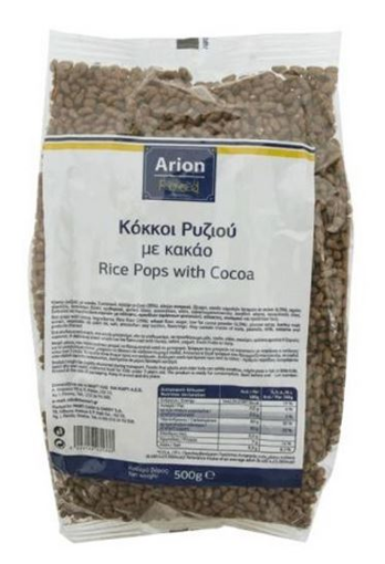 ARION FOOD KOKKOI ΡΥΖΙΟΥ ME KAKAO 500GR