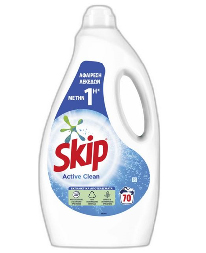 SKIP ΥΓΡΟ ΠΛΥΝΤΗΡΙΟΥ 70ΜΕΖ (3,5L) - ACTIVE CLEAN