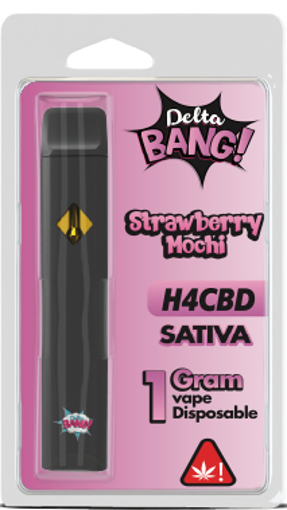 H4-CBD DELTABANG STRAWBERRY MOCHI Disposable 1ml