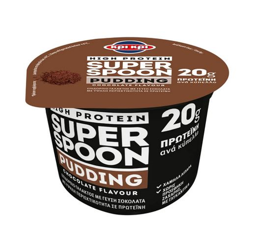 ΚΡΙ ΚΡΙ HIGH PROTEIN SUPER SPOON PUDDING 200g - (ΣΟΚΟΛΑΤΑ)