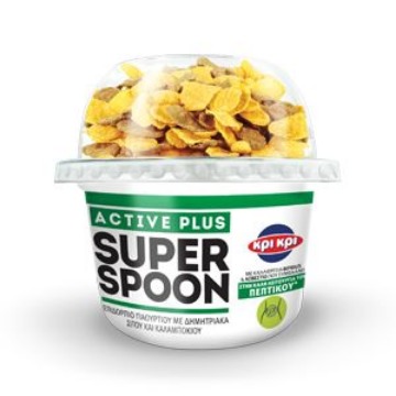 Εικόνα της ΚΡΙ ΚΡΙ ACTIVE PLUS SUPER SPOON (2x200g) - (Με δημητριακα σίτου/καλαμποκιού)