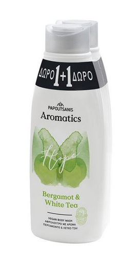 AROMATICS PAPOUTSANIS ΑΦΡΟΛΟΥΤΡΟ 600ml - (HOPE) (1+1 ΔΩΡΟ)